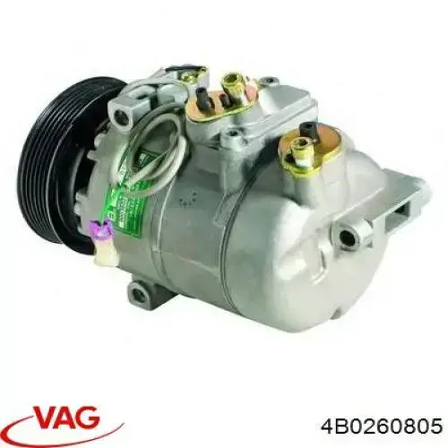 Компресор системи кондиціювання VAG 4B0260805 ціна, від 229.38 USD