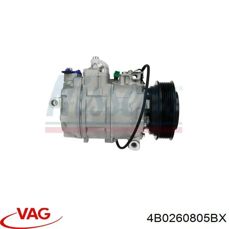 Компресор кондиціонера 4B0260805BX VAG