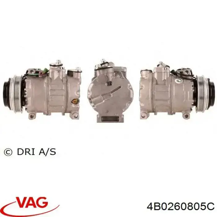 4B0260805C VAG Компресор холодоагенту