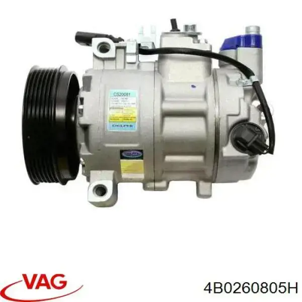 Компресор системи кондиціювання VAG 4B0260805H ціна, від 221.98 USD