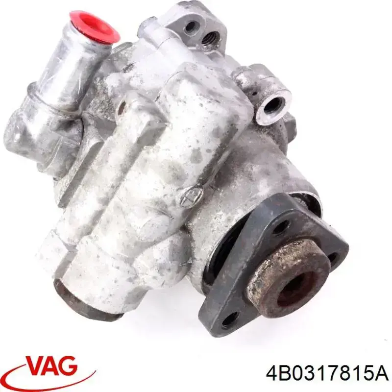 Купити 4B0317815A VAG Трубка охолодження автоматичної коробки передач