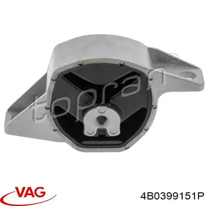 Подушка трансмісії (опора коробки передач), ліва VAG 4B0399151P ціна, від 18.66 USD