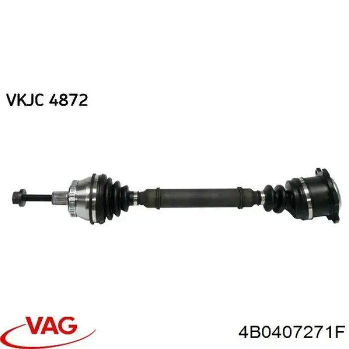 Привід передній лівий VAG 4B0407271F ціна, від 68.81 USD