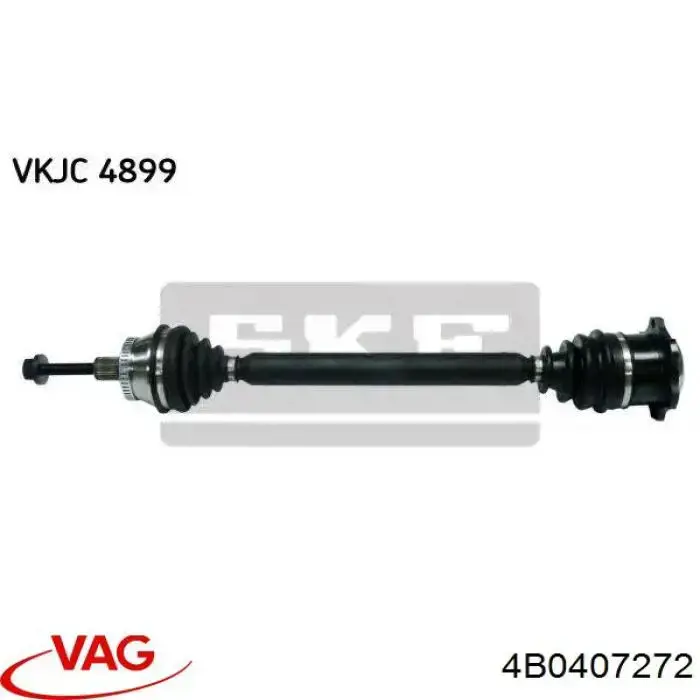 4B0407272 VAG Привід передній правий