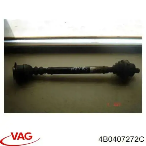 Купити 4B0407272C VAG Піввісь права
