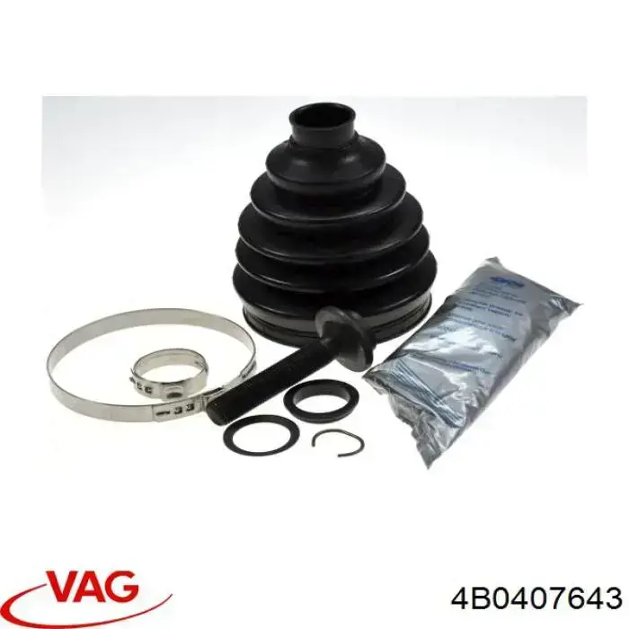 Ступичний болт VAG 4B0407643