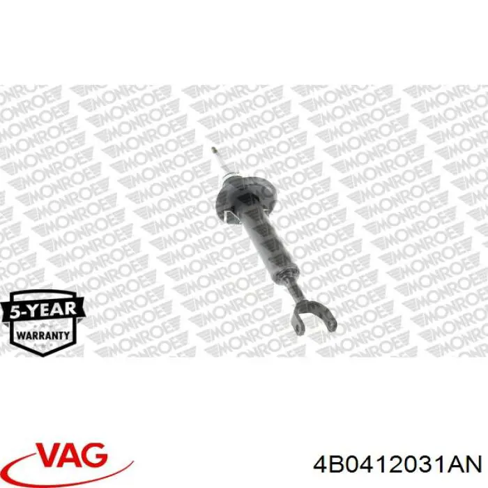 Стойка амортизатора передняя VAG 4B0412031AN ціна, від 30.17 USD