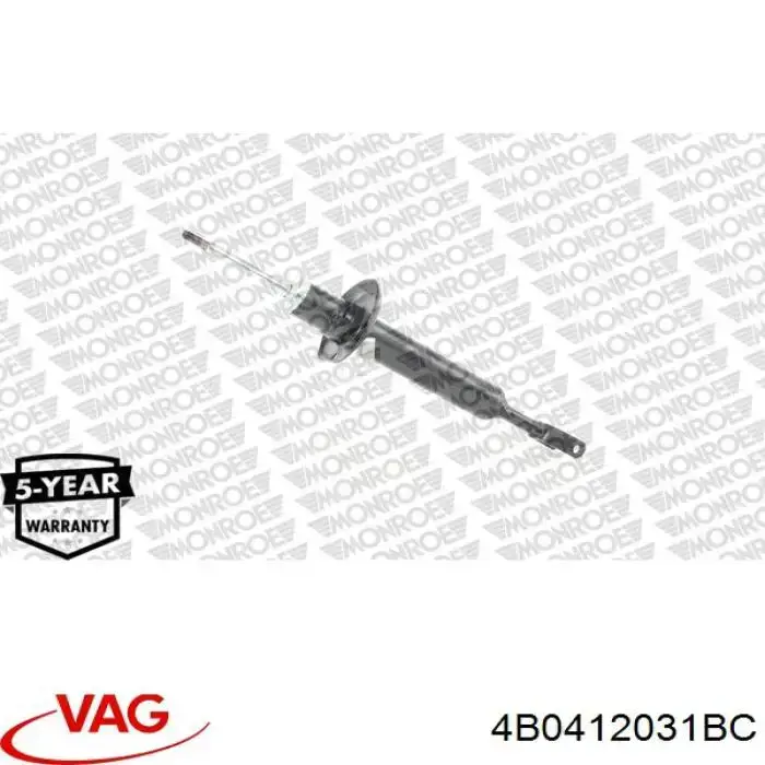 Стойка амортизатора передняя VAG 4B0412031BC ціна, від 99.26 USD