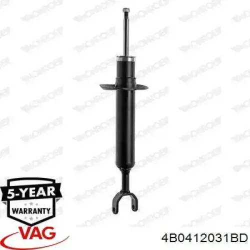 Амортизатор передній 4B0412031BD VAG