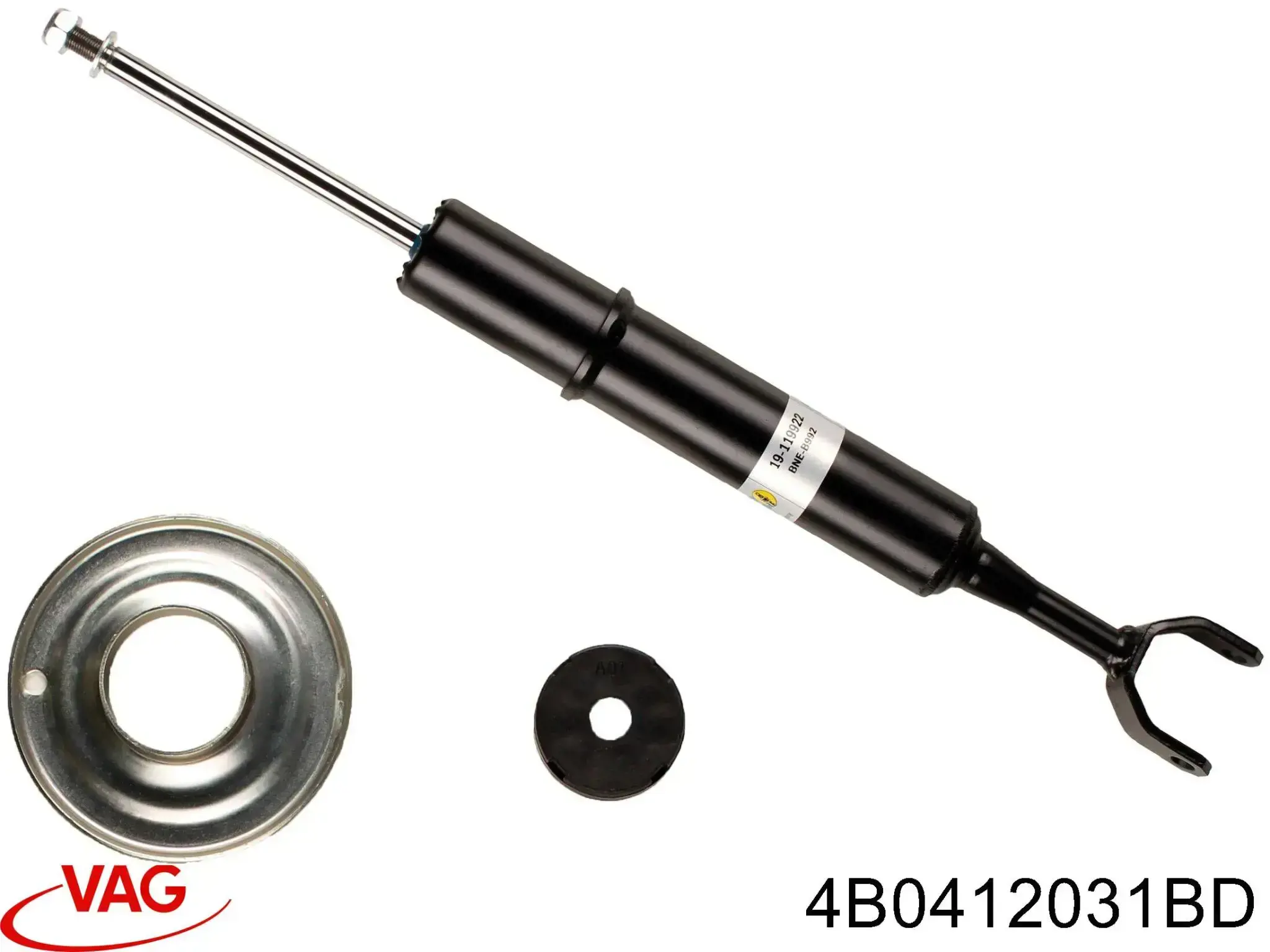 Стойка амортизатора передняя VAG 4B0412031BD ціна, від 106.43 USD