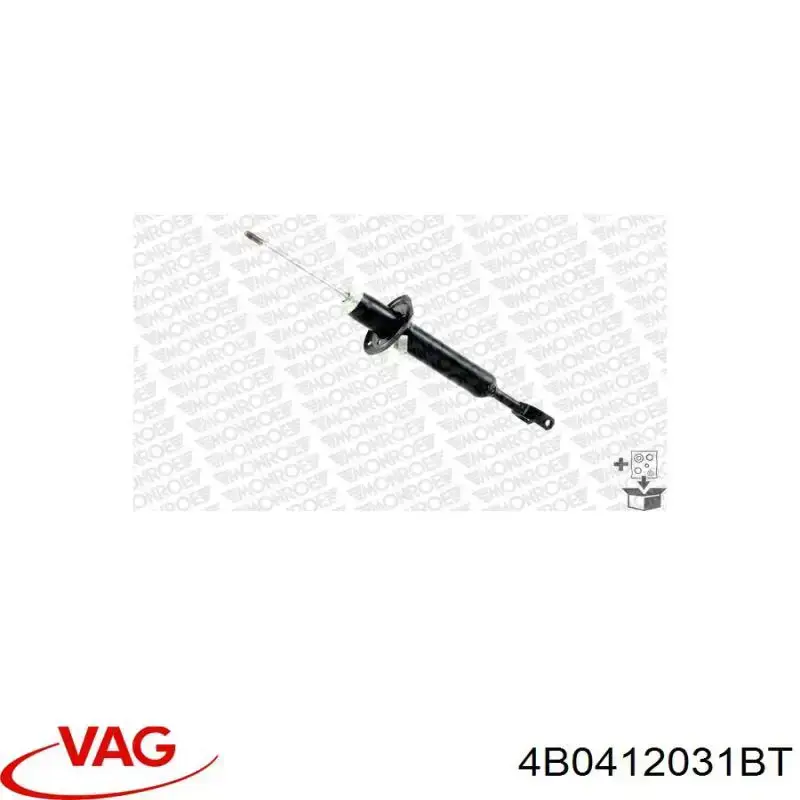 Амортизатор передній 4B0412031BT VAG