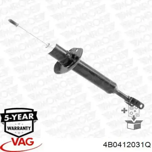 Купити 4B0412031Q VAG Амортизатор передньої підвіски