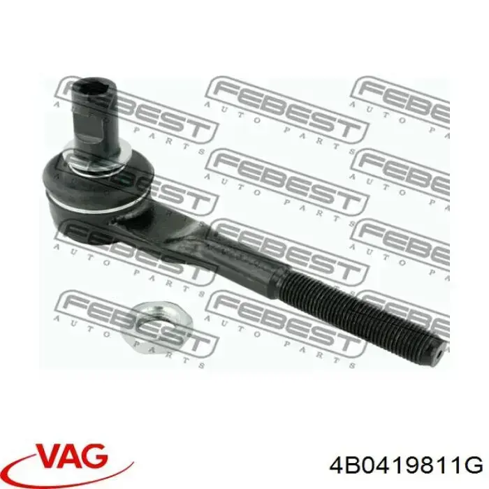 4B0419811G VAG Зовнішній наконечник рульової тяги