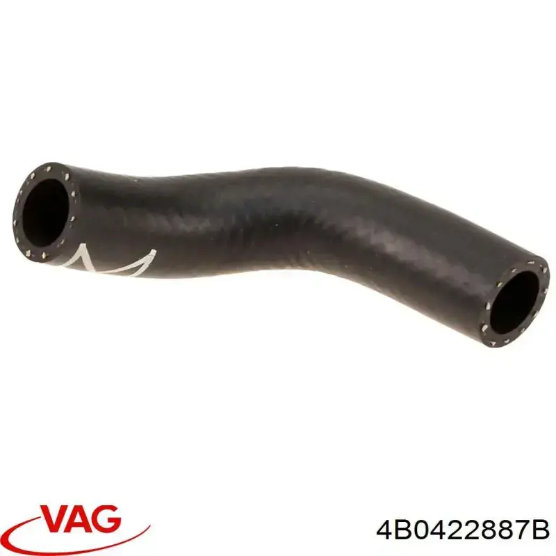 Купити 4B0422887B VAG Шланг ГПК, низького тиску, від бачка до насосу
