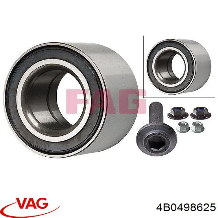 Підшипник ступиці 4B0498625 VAG