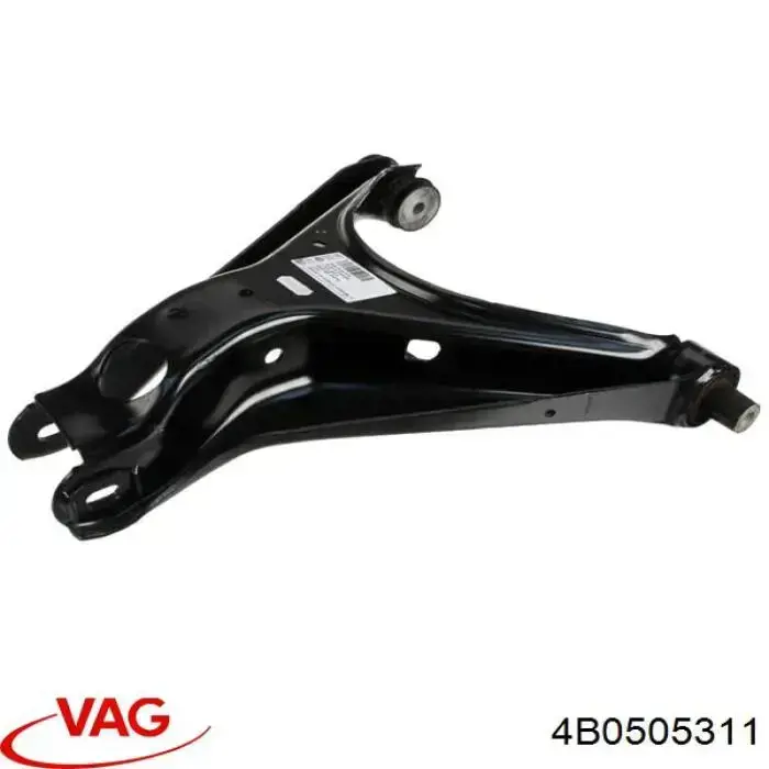 Важіль задньої підвіски нижній, лівий 4B0505311 VAG