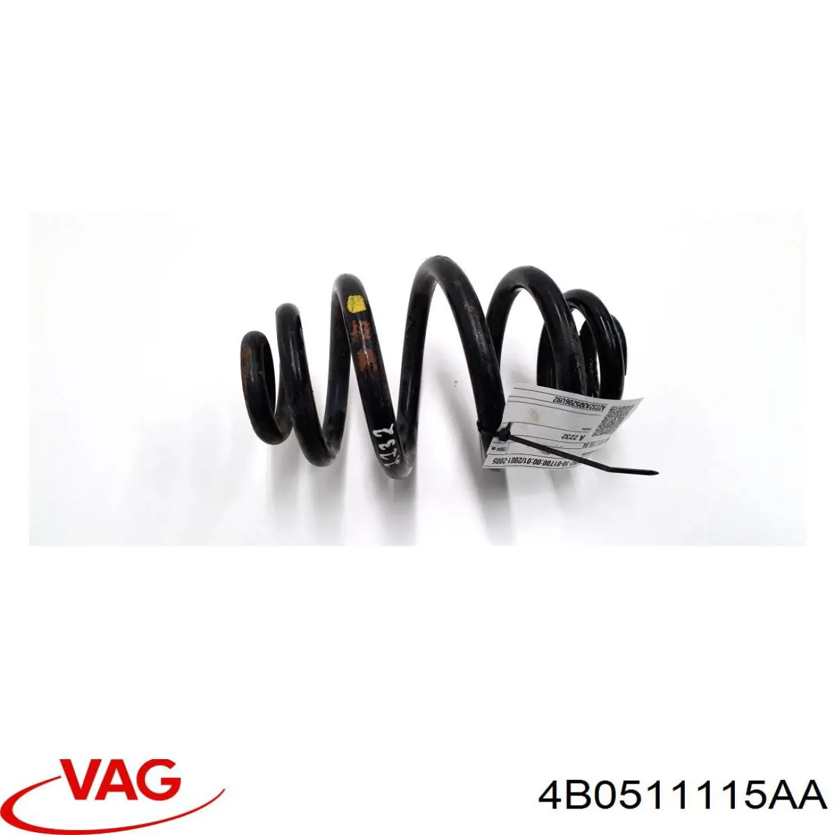 4B0511115AA VAG Пружина підвіски задня