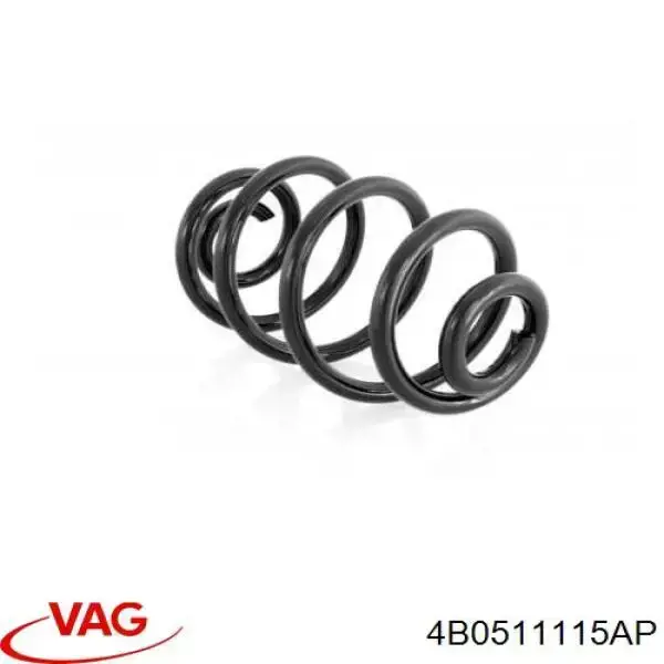 Задні пружини 4B0511115AP VAG