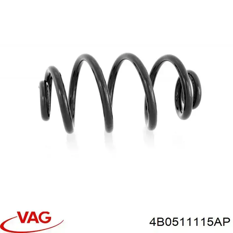 Пружина задня VAG 4B0511115AP ціна, від 39.86 USD