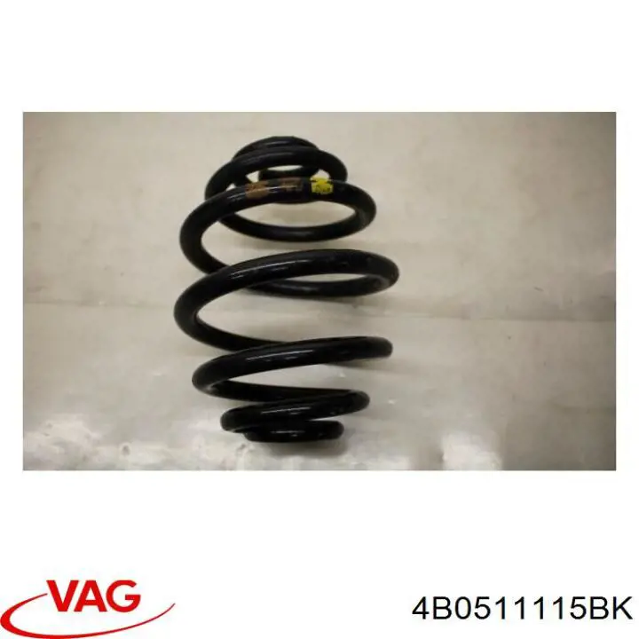 4B0511115BK VAG Пружина підвіски задня