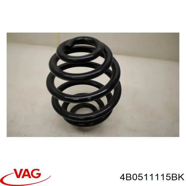 Пружина задня VAG 4B0511115BK ціна, від 33.52 USD