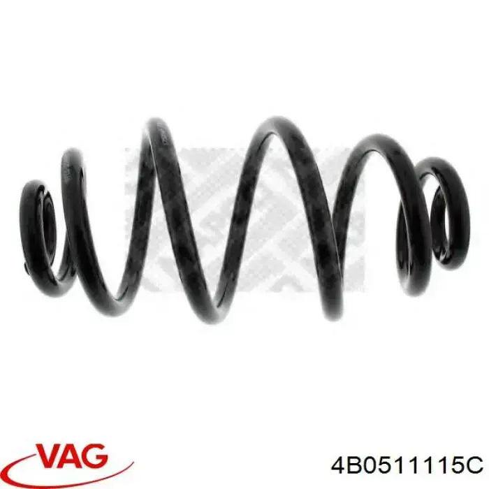 Пружина задня VAG 4B0511115C ціна, від 27.61 USD