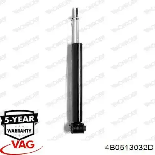 Амортизатор задній VAG 4B0513032D ціна, від 55.10 USD