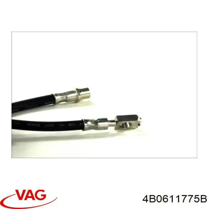 Шланг гальмівний задній 4B0611775B VAG