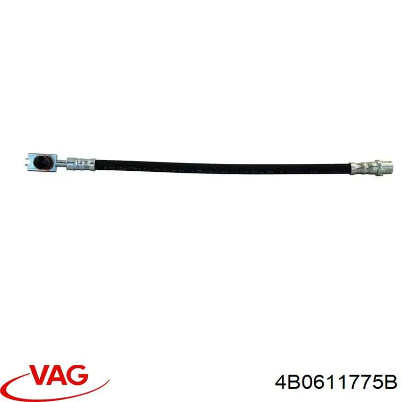 Купити 4B0611775B VAG Шланг гальмівний задній