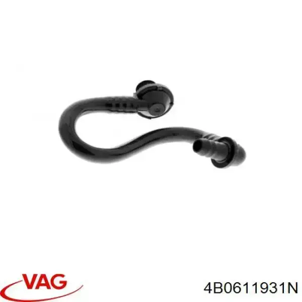 4B0611931N VAG Трубка вакуумного підсилювача гальм