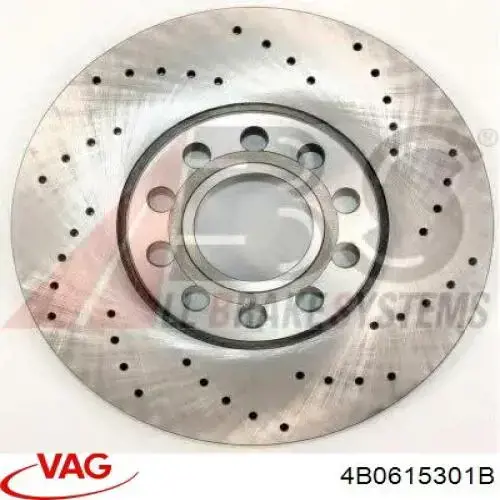 Купити 4B0615301B VAG Ротор гальмівний