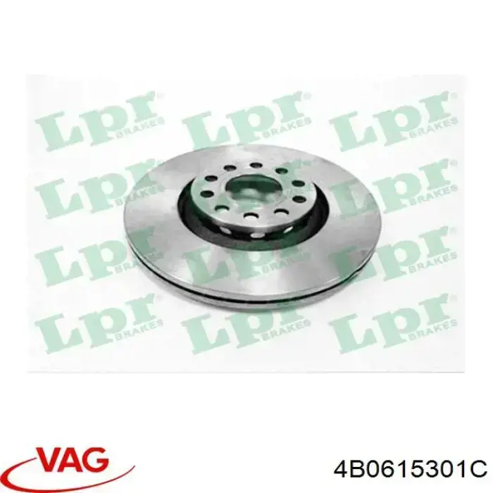 Купити 4B0615301C VAG Ротор гальмівний