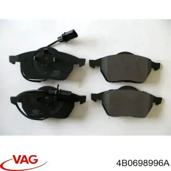 4B0698996A VAG Передні гальмівні колодки