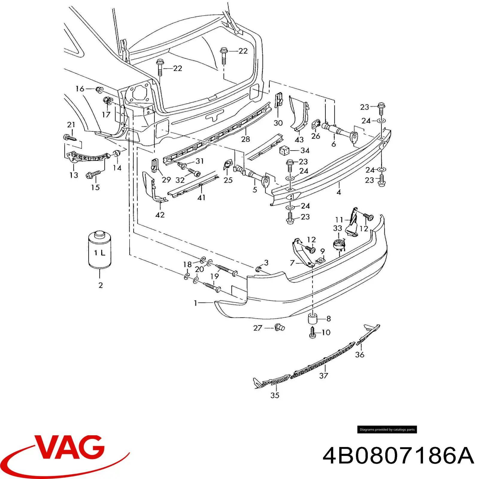 4B0807186A VAG 