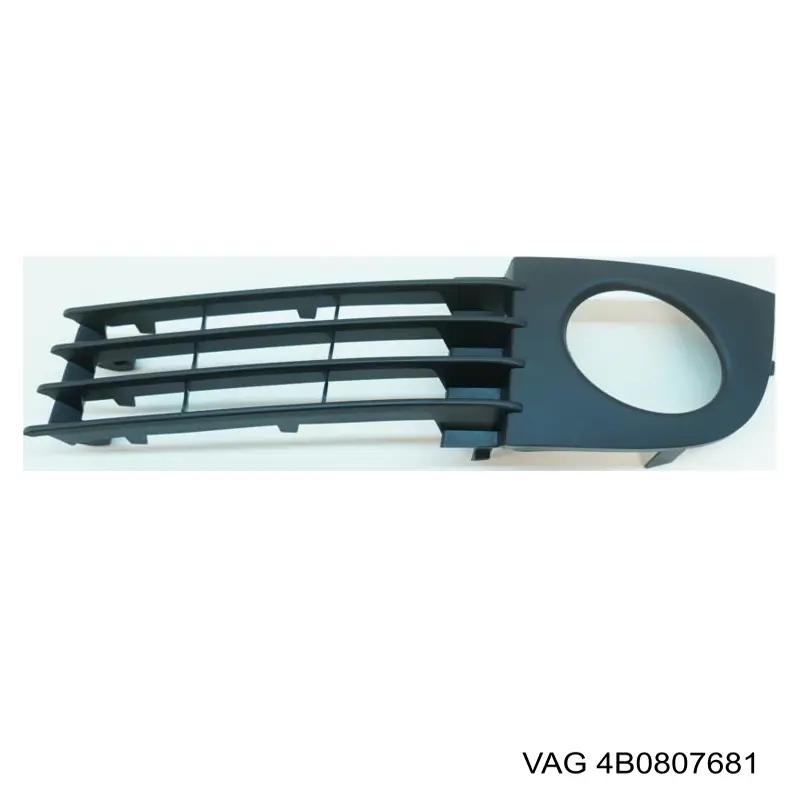 4B0807681 VAG заглушка/ решітка протитуманних фар бампера переднього, ліва