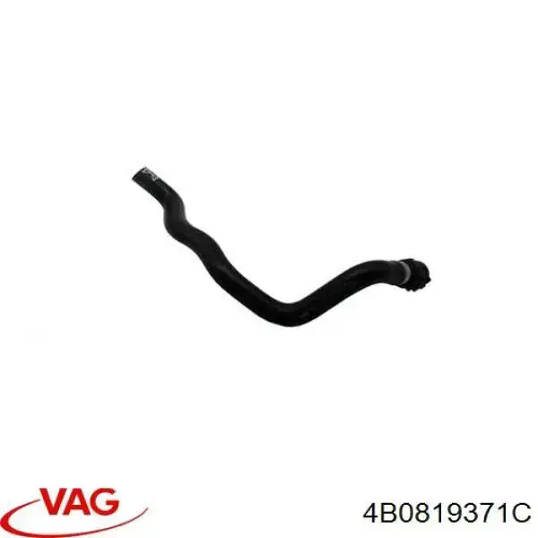 Купити 4B0819371C VAG Шланг/патрубок радіатора охолодження, нижній