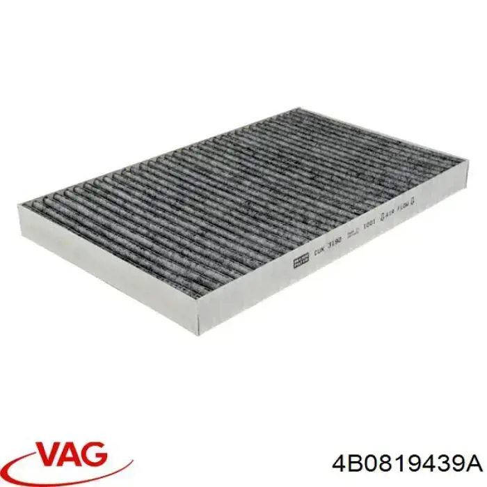 Купити 4B0819439A VAG Фільтр салону вугільний