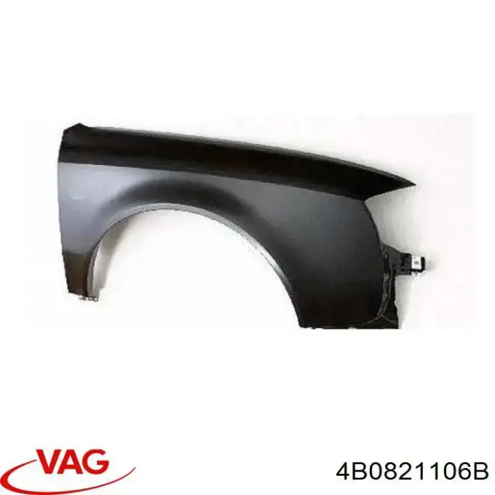 Крило переднє праве VAG 4B0821106B ціна, від 46.56 USD
