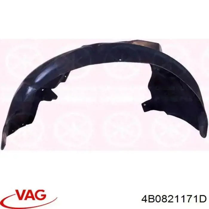 Купити 4B0821171D VAG Підкрилок передній лівий