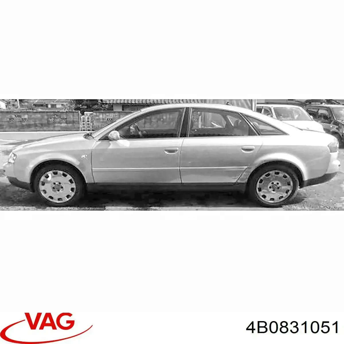Двері передні, ліві VAG 4B0831051 ціна, від 28.18 USD