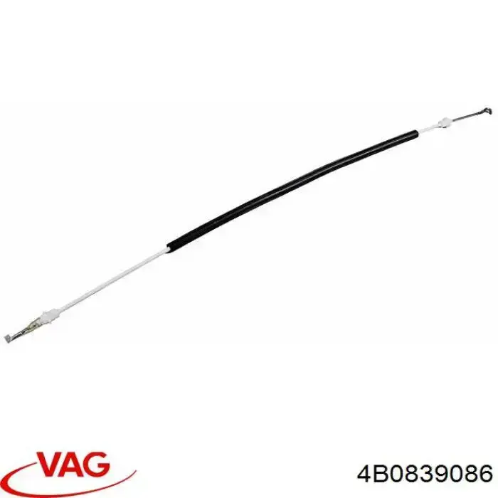 4B0839086 VAG Трос/тяга відкривання замка дверей задніх правих