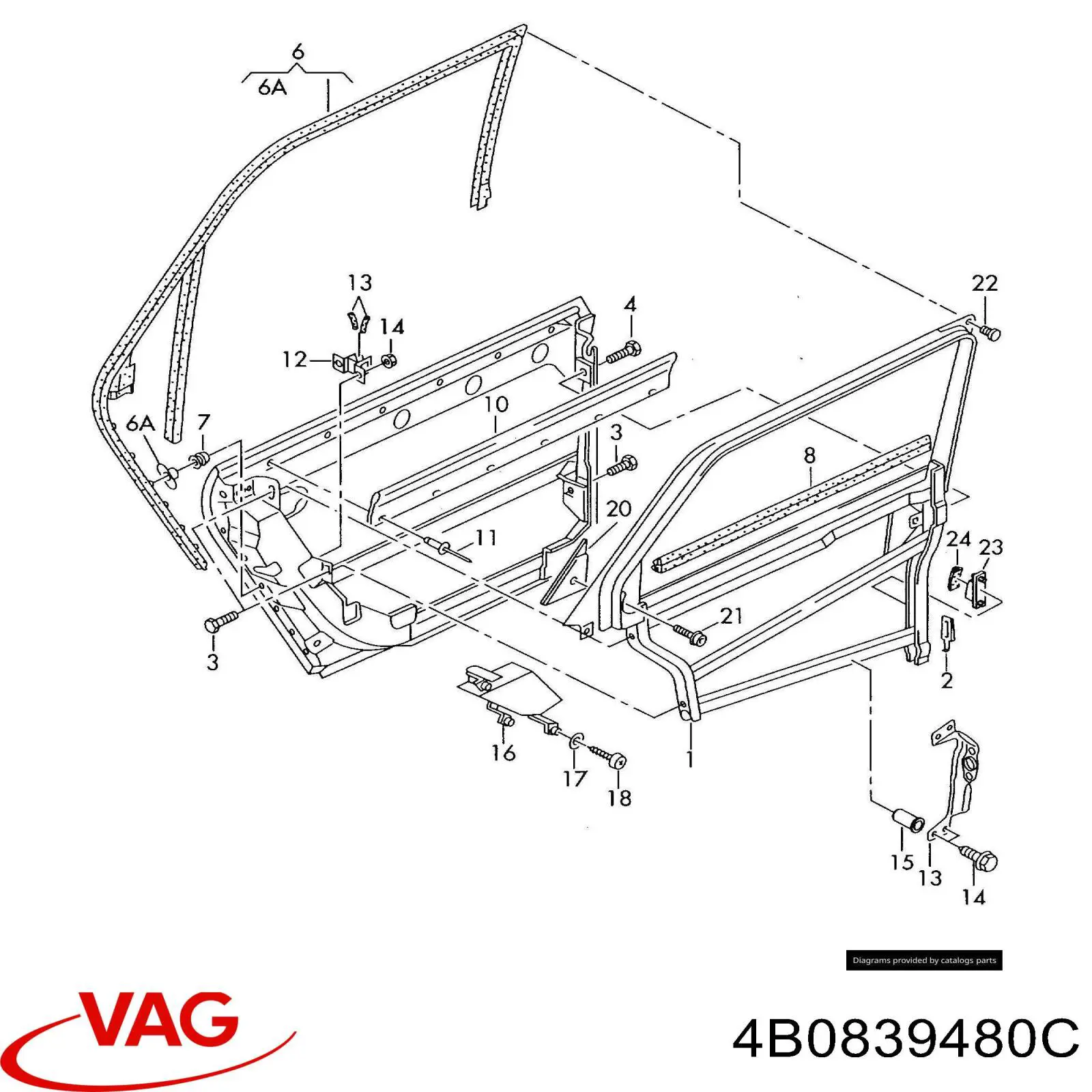  VAG 4B0839480C ціна, від 12.67 USD