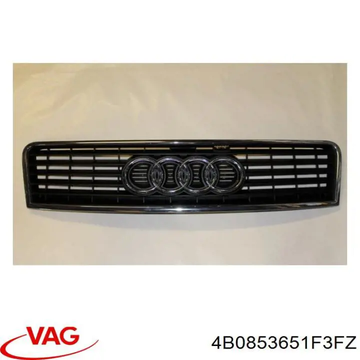 Решетка радиатора audi a6 (c5) sdn/avant, 06.01-01.05 на Audi A6 4B, C5