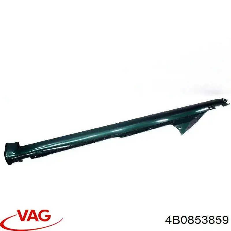 4B0853859 VAG Накладка зовнішня (молдинг) порога, лівий