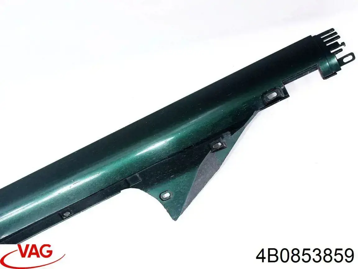 Накладка зовнішня (молдинг) порога, лівий 4B0853859 VAG
