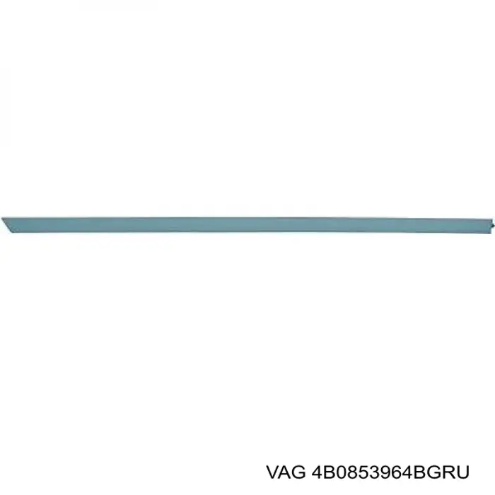 Молдинг задніх правих дверей, верхній 4B0853964B VAG