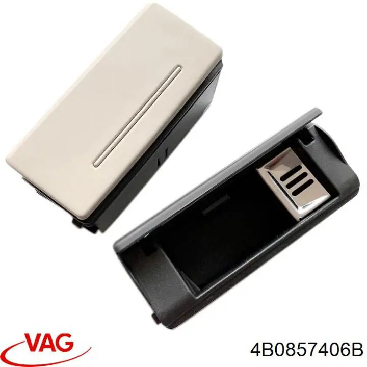 Попільничка центральної консолі VAG 4B0857406B ціна, від 11.78 USD