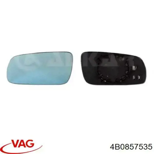 Купити 4B0857535 VAG Дзеркальний елемент водійського дзеркала