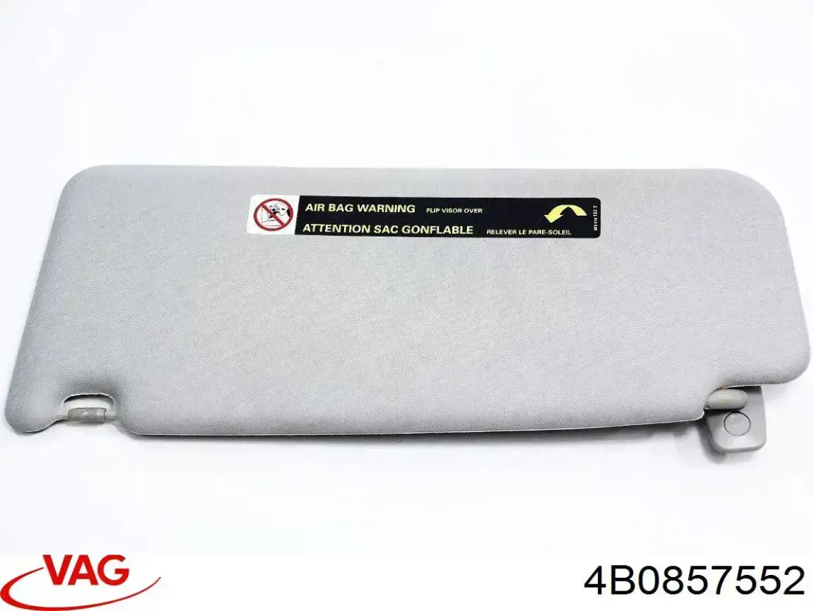 Козирок сонцезахисний автомобіля VAG 4B0857552 ціна, від 2.81 USD