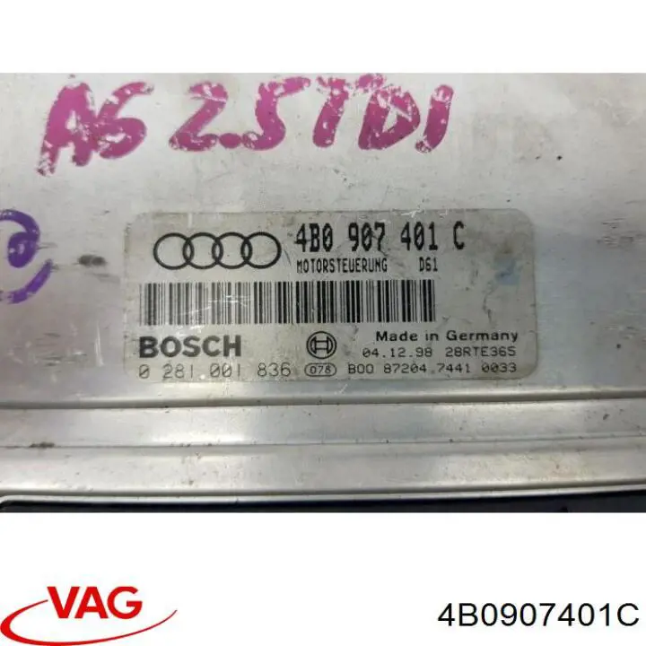  VAG 4B0907401C ціна, від 24.72 USD